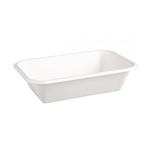 Fiesta Green Compostable Bagasse Food Trays 215mm