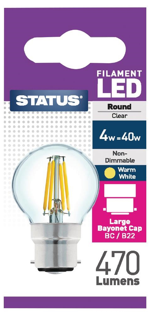 Bc mini globe shop led light bulb