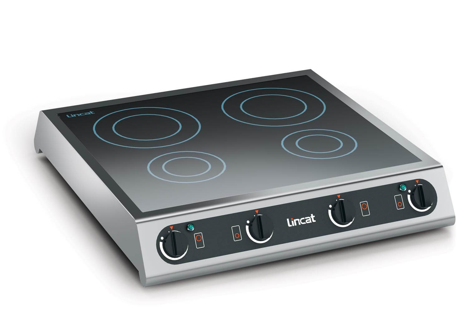 LiberoPro Plug-in induction Griddle, stainless steel smooth plate (600886)